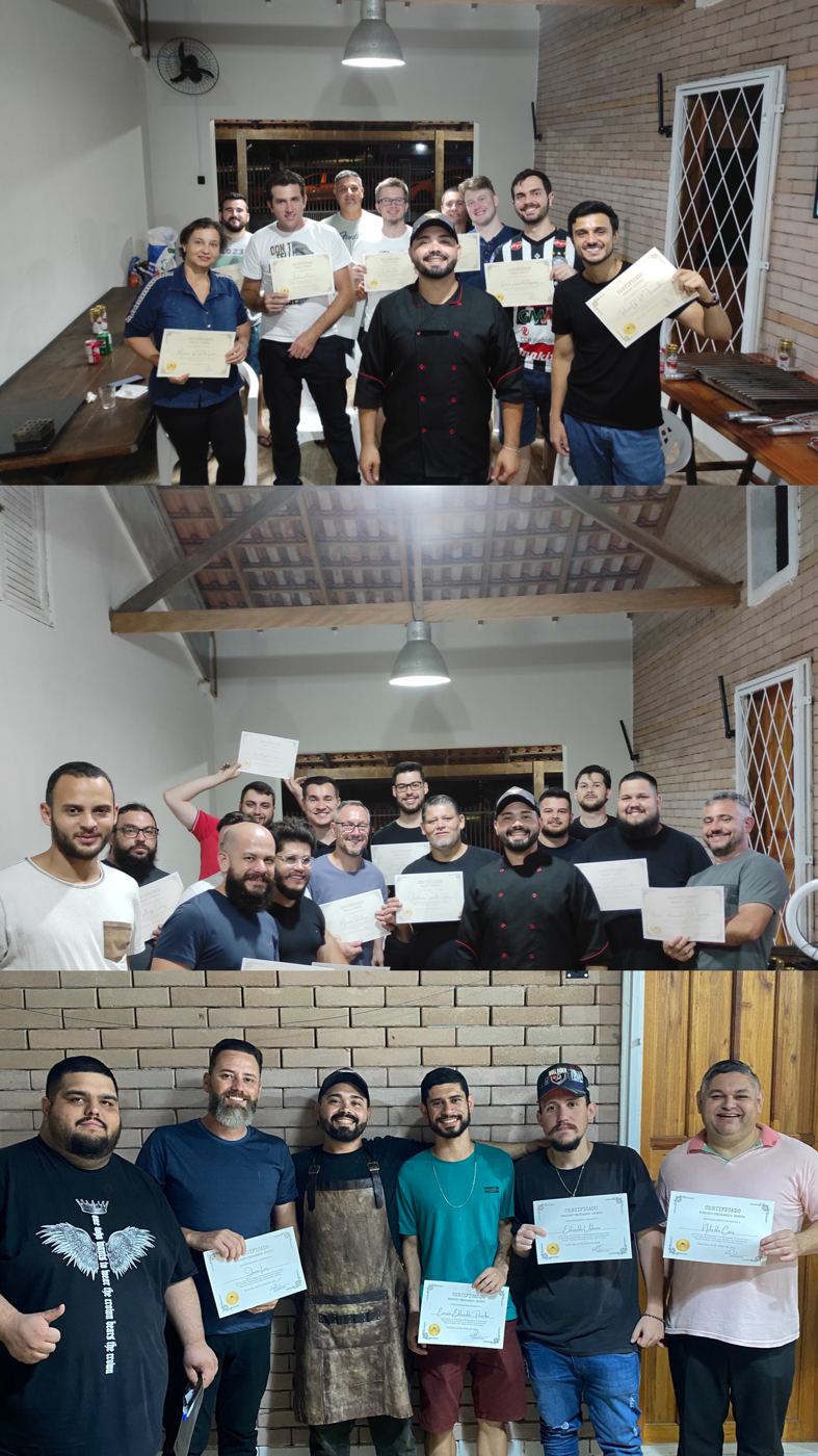Colagem de turmas formadas